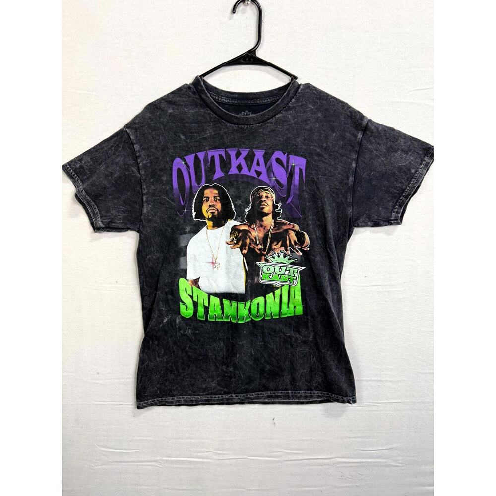 Outkast Stankonia T-Shirt Mens M Black Hip Hop Short Sleeve Crew Neck Pullover